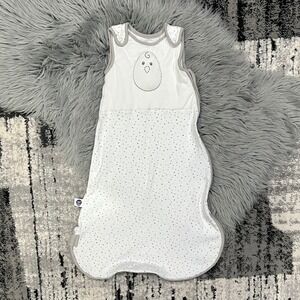 Nested‎ Bean Baby white/Grey Swaddle Size Medium (6-15months) *Sleeveless